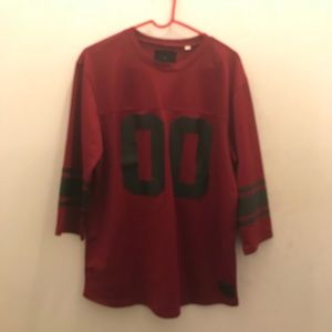 Hockey jersey-shirt(burgundy)